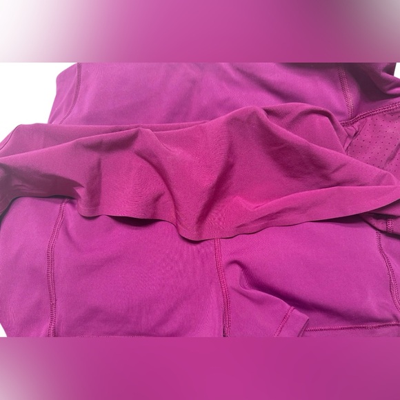 ATHLETA RUN WITH IT 14” SKORT XS BURGUNDY ATHLETIC TENNIS RUNNING SKIRT - Picture 11 of 12